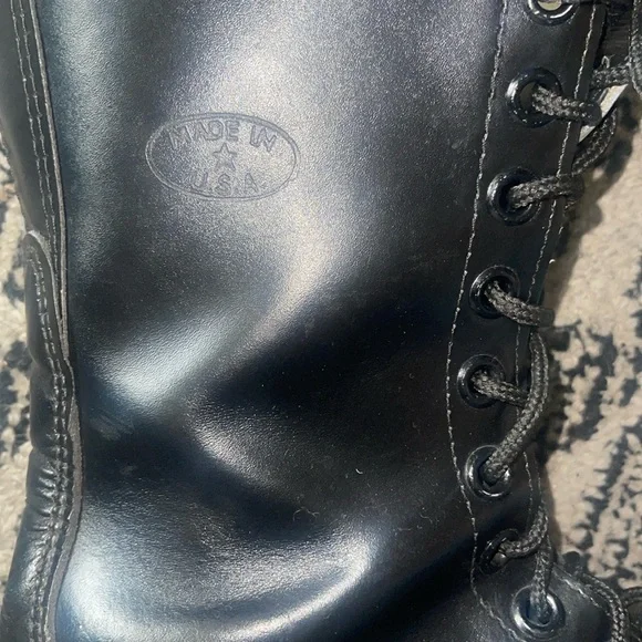 Vintage America | Shoes | Vintage Vixenz Leather Military 